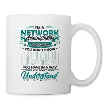 Solve Problems It-support Network Administrator - Mug - white - Right