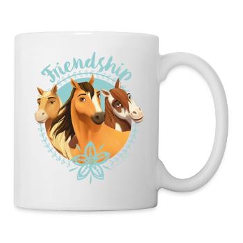 Spirit, Chica Linda And Boomerang - Friendship - Mug - white - Right