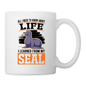 Seal Gift Seal Sea Lion - Mug - white - Right