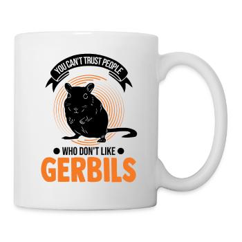 Gerbil Gift Racing Rat Germesau - Mug - white - Right