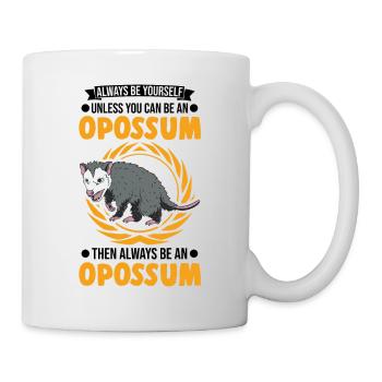 Opossum Gift Possum Pouch Rat - Mug - white - Right