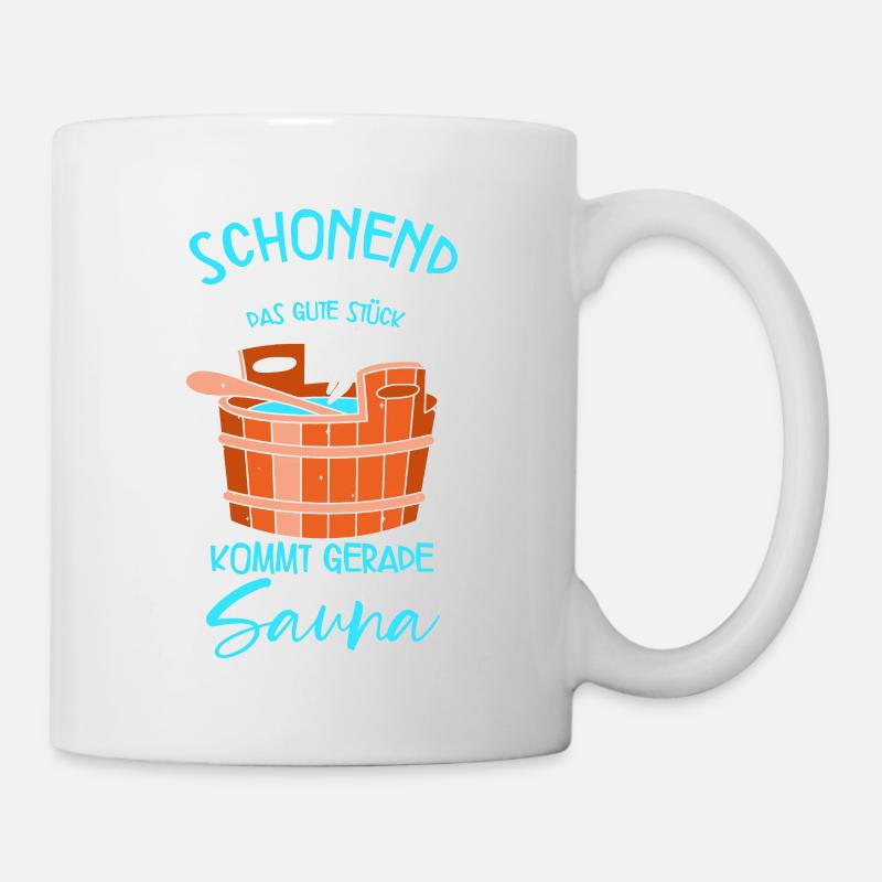 Sauna - Tasse - Weiß