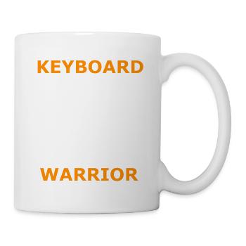 Keyboard Warrior Drôle Pianiste Claviériste Présent - Mug blanc - blanc - Droite