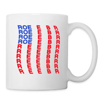 November Roevember American Flag Design - Mug - white - Right