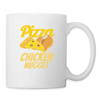 Pizza Food Pizzeria Pizza slice Pizza maker - Mug - white - Right