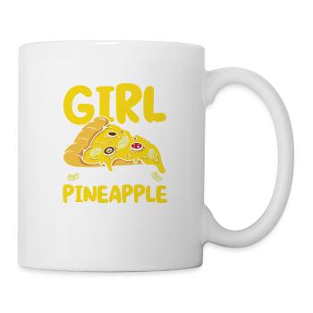 Pizza Food Pizzeria Pizza slice Pizza maker - Mug - white - Right