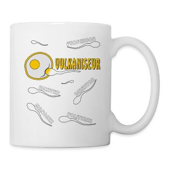 VULKANISEUR - Tasse - Weiß - Rechts