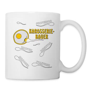 FABRICANT DE CARROSSERIE - Mug blanc - blanc - Droite