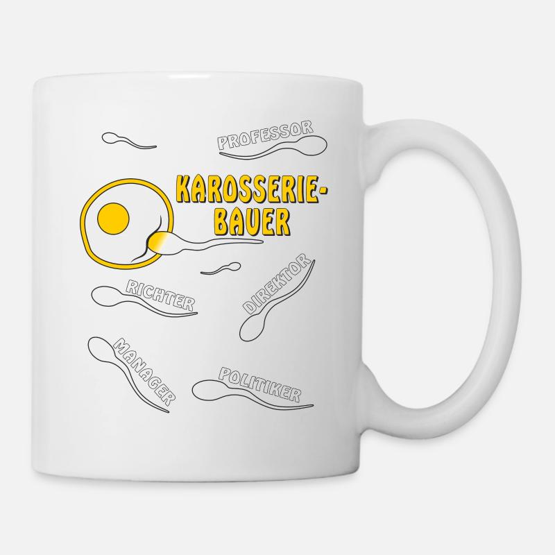 FABRICANT DE CARROSSERIE - Mug blanc - blanc