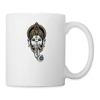 Ganesha I Hindouisme Bouddhisme Motif pour - Mug blanc - blanc - Droite