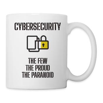 Cybersecurity - IT Security Computer Scientists - Mug - white - Right