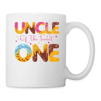 Uncle of sweet sprinkles delicious doughnuts - Mug - white - Right