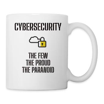Cybersecurity - IT-Sicherheit Informatiker - Tasse - Weiß - Rechts