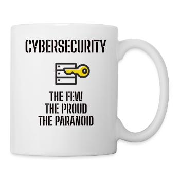 Cybersecurity - IT Security Computer Scientists - Mug - white - Right