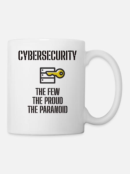 Cybersecurity - IT-Sicherheit Informatiker - Tasse - Weiß