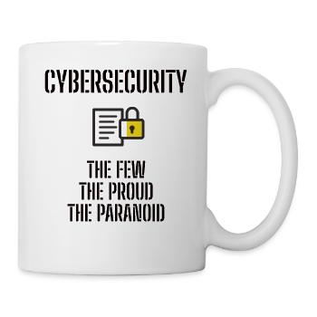 Cybersecurity - IT-Sicherheit Informatiker - Tasse - Weiß - Rechts