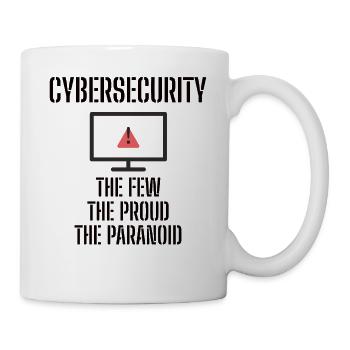 Cybersecurity - IT-Sicherheit Informatiker - Tasse - Weiß - Rechts