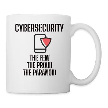 Cybersecurity - IT-Sicherheit Informatiker - Tasse - Weiß - Rechts