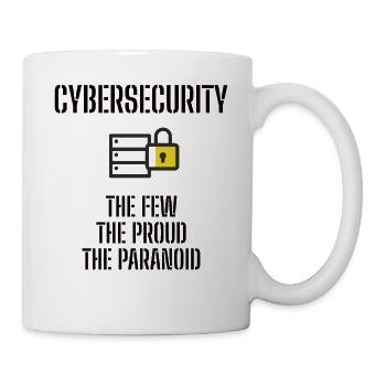Cybersecurity - IT-Sicherheit Informatiker - Tasse - Weiß - Rechts