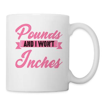 Don't Judge Me By Pounds And I Won't Judge You 3 - Tasse - Weiß - Rechts