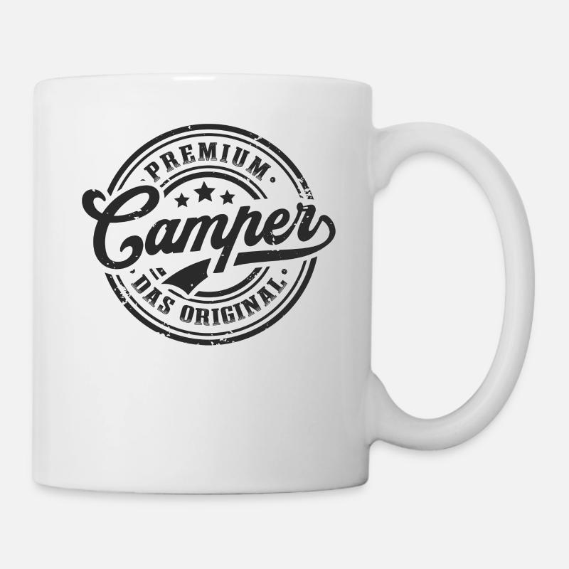 Camper Original Wohnwagen Lustiges Camping - Tasse - Weiß