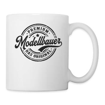 Modellbauer Original Lustiges Modellbau - Tasse - Weiß - Rechts