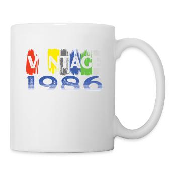 Vintage 1986 Retro Bitrthday Limited Edition - Mug - white - Right