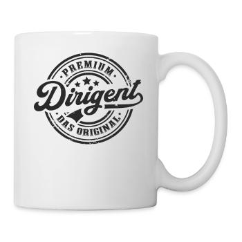 Dirigent Original Lustiges Dirigenten - Tasse - Weiß - Rechts