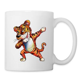 Jahr des Tigers Asiatischer Tiger Fan Outfit Kids - Tasse - Weiß - Rechts