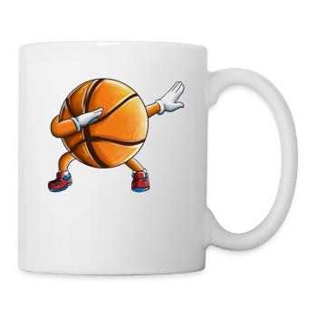 Basketball Fan Kids Sport Spiel Training Outfit - Tasse - Weiß - Rechts