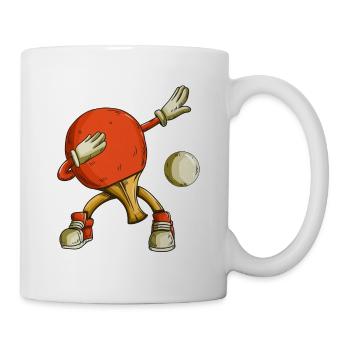 Tennis Table Tennis Tenue de Sport Enfants Dabbing - Mug blanc - blanc - Droite