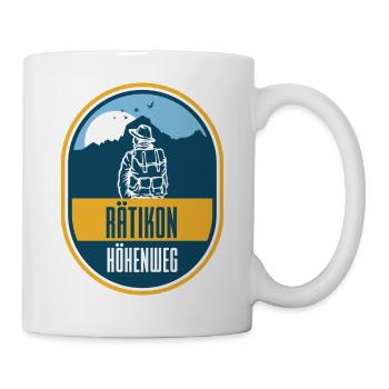 Rätikon Höhenweg - Tasse - Weiß - Rechts