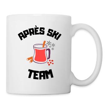 Équipe après-ski - Mug blanc - blanc - Droite