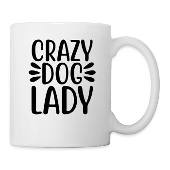 Chienne folle - Mug blanc - blanc - Droite