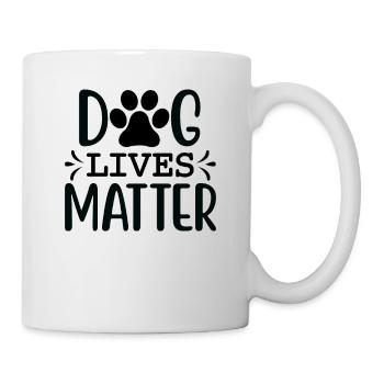 Dog lives matter - Mug - white - Right