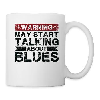 Apropos Blues-Musik - Tasse - Weiß - Rechts