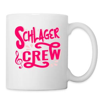 Schlager Crew Costume Schlager Party Outfit - Mug - white - Right