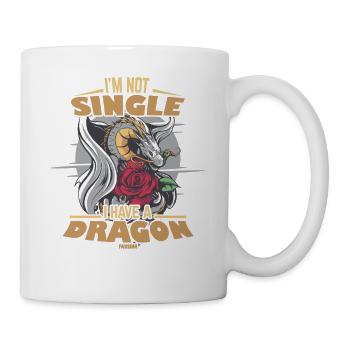 I'm Not Single I Have A Dragon - Mug - white - Right