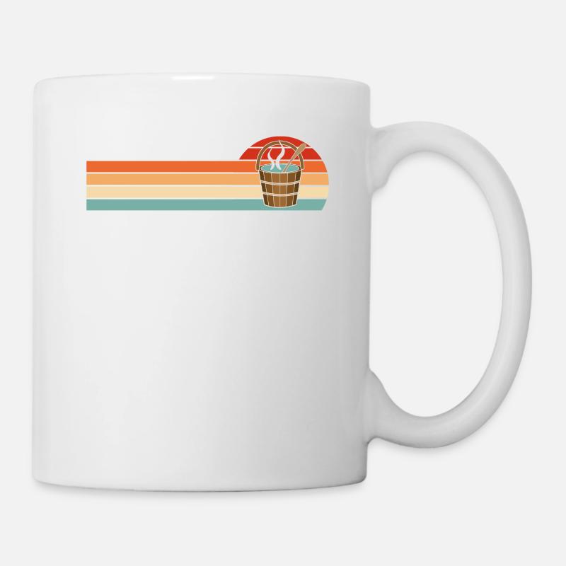 Sauna - Tasse - Weiß