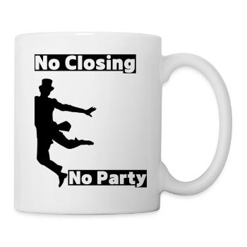 Mallorca Closing - Party Time auf Malle! - Tasse - Weiß - Rechts