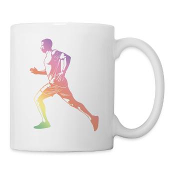 Race Silhouette - Mug - white - Right
