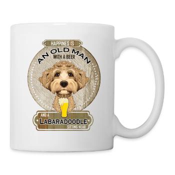 Labaradoodle Dad Beer Lover - Tasse - Weiß - Rechts