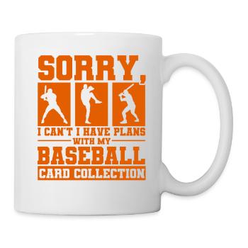 Collectionneurs de cartes de baseball Carte de baseball - Mug blanc - blanc - Droite