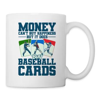 Collection de cartes de sport Collectionneurs de cartes de baseball - Mug blanc - blanc - Droite
