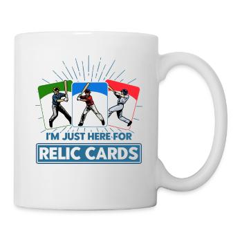 Collection de cartes de sport collector de cartes de baseball - Mug blanc - blanc - Droite