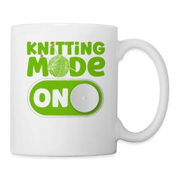 Yarn Knitting Knitting Knitting Lovers Gift - Mug - white - Right