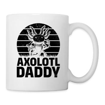 Axolotl Daddy Axolotl Lover Kawaii Axolotl Daddy - Mug - white - Right