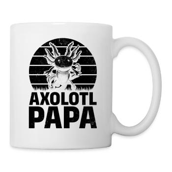Axolotl Papa Kawaii Axolotl Lover - Mug - white - Right