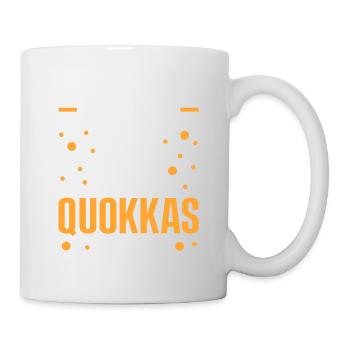 In Gedanken Bin Ich Bei Den Quokkas - Tasse - Weiß - Rechts