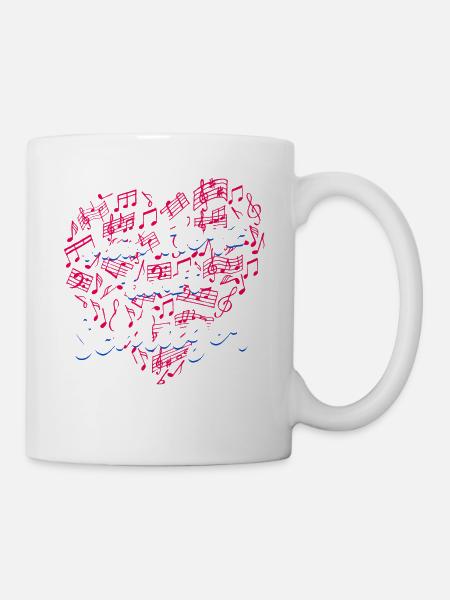 Volksmusik Party Dorffest Ouftit Deutsche Schlager - Tasse - Weiß